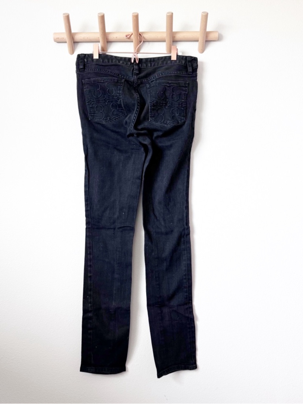 Tory Burch Black Super Skinny Jeans - Picture 5 of 12